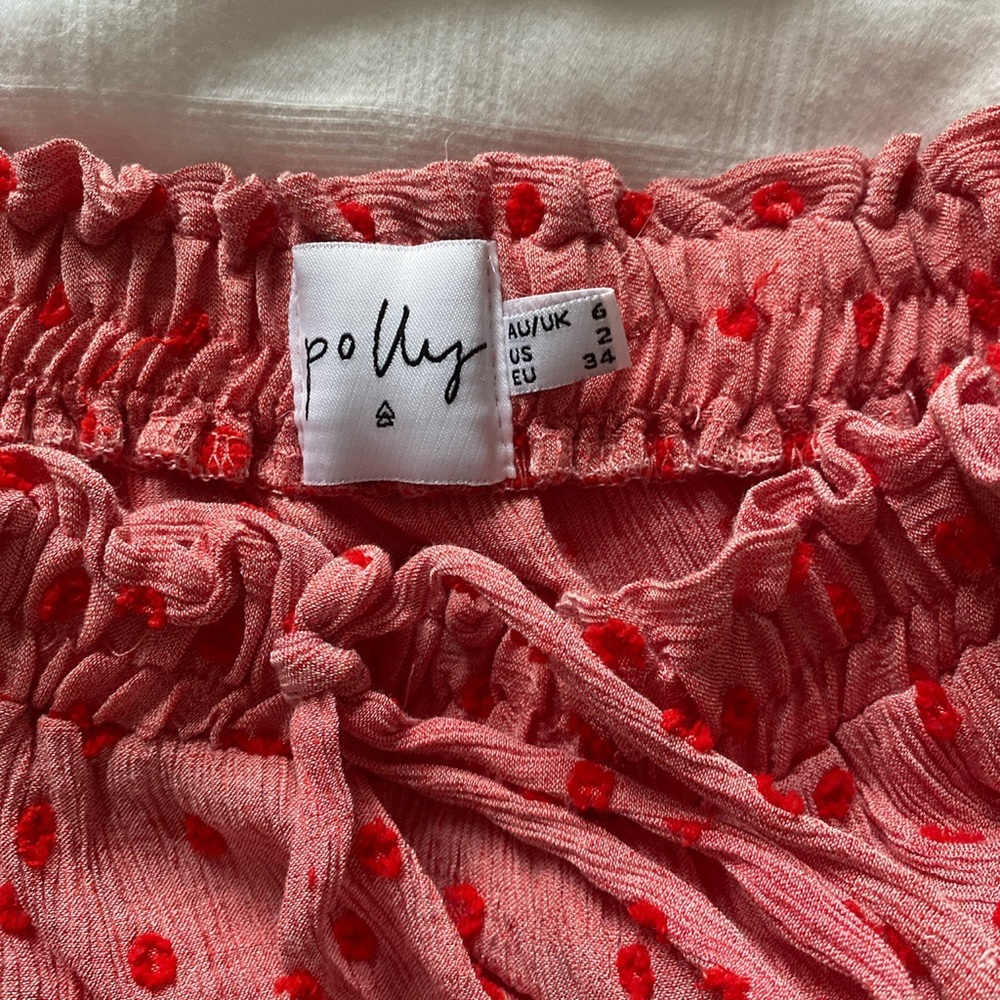 super cute and flowy pink princess polly skirt xs